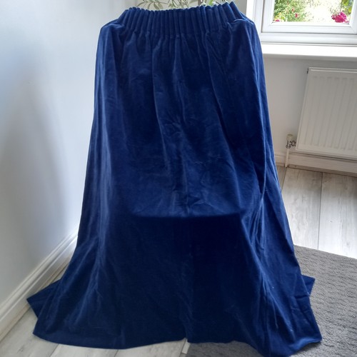 Vintage cotton velvet curtains - vintage,