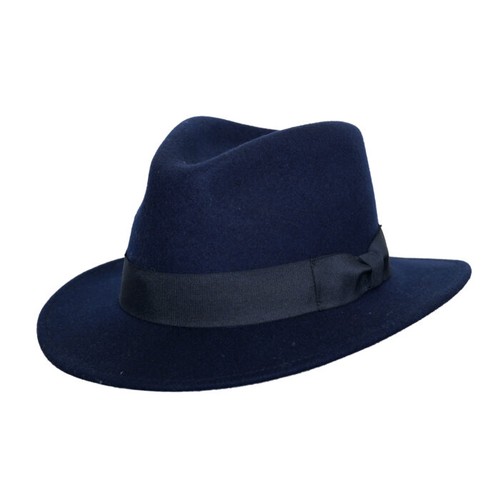 Handmade wool fedora felt - ,