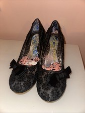 Irregular Choice Black Laced
