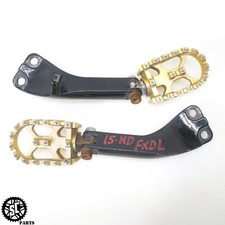 2015 HARLEY DAVIDSON DYNA FXDL LEFT RIGHT REAR PASSENGER FLO FOOT PEG