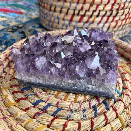 Large natural amethyst - ,