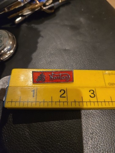 Vintage norton motorcycle pin - vintage,