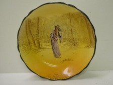 VINTAGE ROYAL DOULTON POTTERY OPHELIA SHAKESPEARE SERIES WARE BOWL