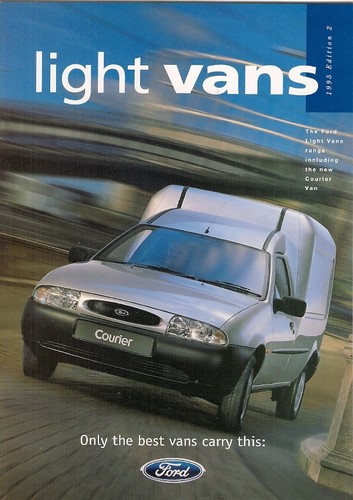 Ford light vans - ford, 1995-96