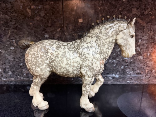Breyer glossy clydesdale - glossy,