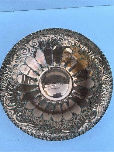 Vintage decorative copper - copper, bowl