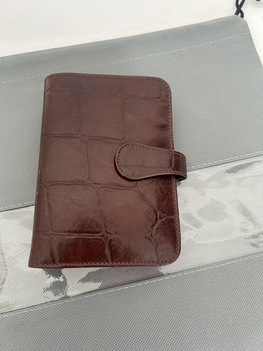 Mulberry brown croc - croc, leather