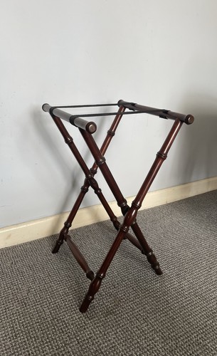 Vintage mahogany folding - mahogany,