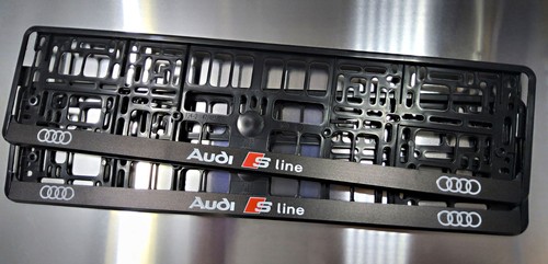 Car number plate holders - , 2x
