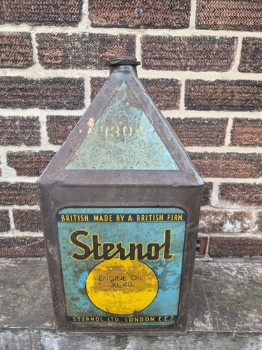 Vintage sternol gallon - sternol,