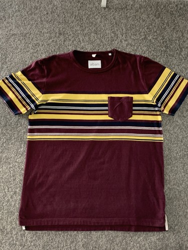 Albam striped pocket shirt - pocket, t-shirt