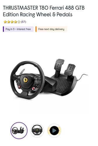 Thrustmaster t80ferrari force - thrustmaster,