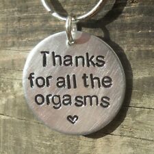 THANKS FOR ALL THE ORGASMS FUNNY Valentines Gifts For Men Him Boyfriend Husband