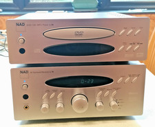 NAD L56 L76 CD Player & AV Surround Sound Amp.  Needs Attention