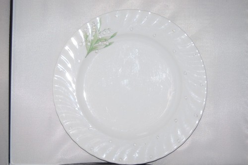 Dinner plate regina - plate, lily