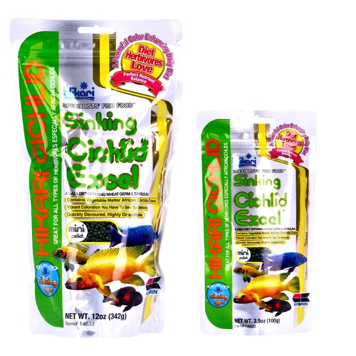 Hikari cichlid excel sinking - excel,