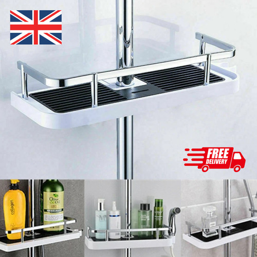 Bathroom shelf shower pole - shower,