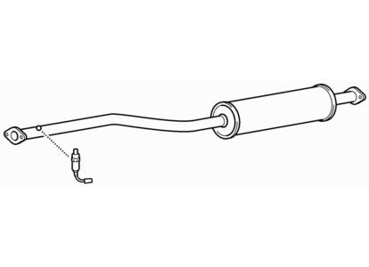 Quality centre exhaust middle - quality,