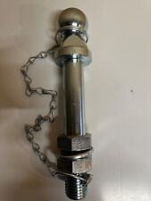 1 1/4" Towing Hitch Pin 50mm Ball, 32mm 6 1/4" Long, Tractor Draw Bar Tow Pin