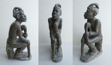 HAND CARVED SOAPSTONE AFRICAN