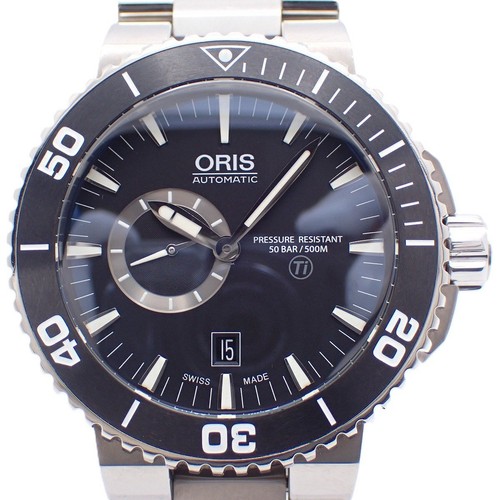 Oris aquis black automatic - black,