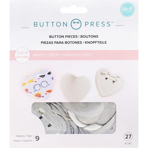 Memory keepers button - we,
