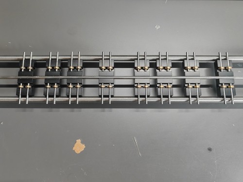 Model railway rolling - model, road