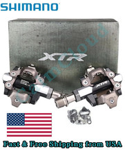 Shimano XTR PD-M9100 SPD Race MTB/XC Race Pedal Standard Bike Pedals Set Cleats