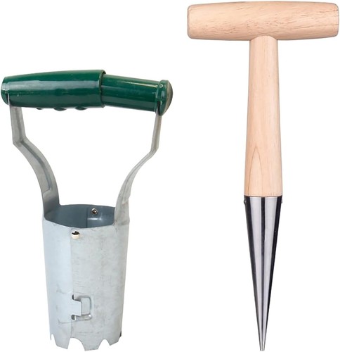 2pcs bulb planter tool long - planter,