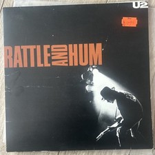 U2 Rattle And Hum 1988 UK 2LP