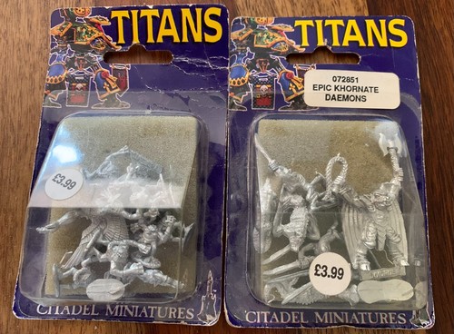 Warhammer epic 40k blisters - 40k,
