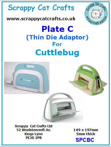 Cuttlebug die cutting thin - die,