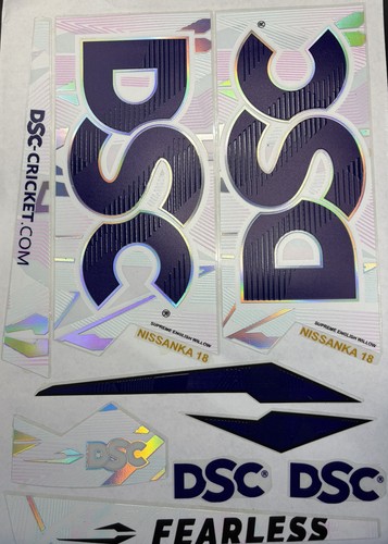 Dsc cricket bat sticker - cricket,