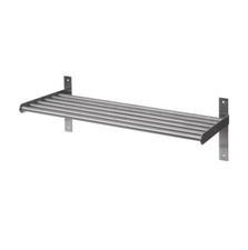  GRUNDTAL Wall shelf, stainless steel 60 cm,pack of 2