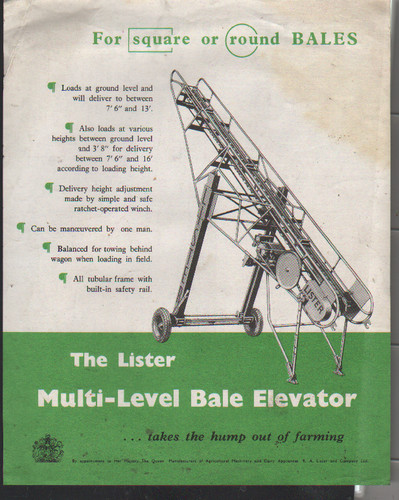 Early lister multi level - lister, "multi-level"