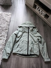 Womens Superdry Code Windcheater Jacket Light Jade Green Size 8