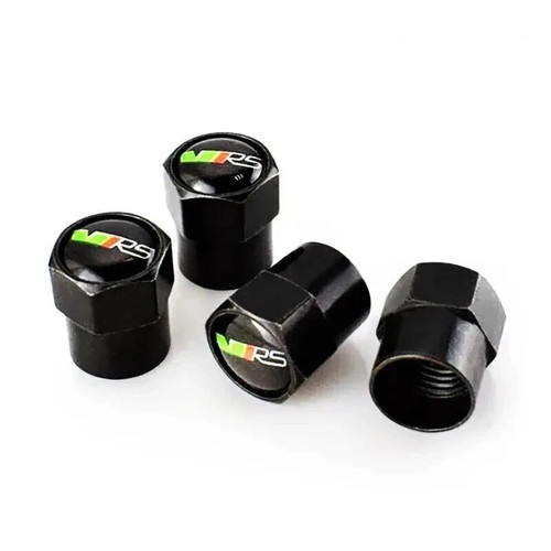 Vrs black wheel tyre - tyre, valve