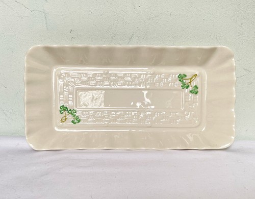 Belleek pottery shamrock - belleek,