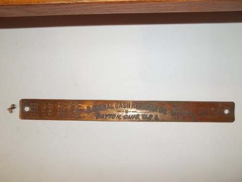 Original antique national cash - original,