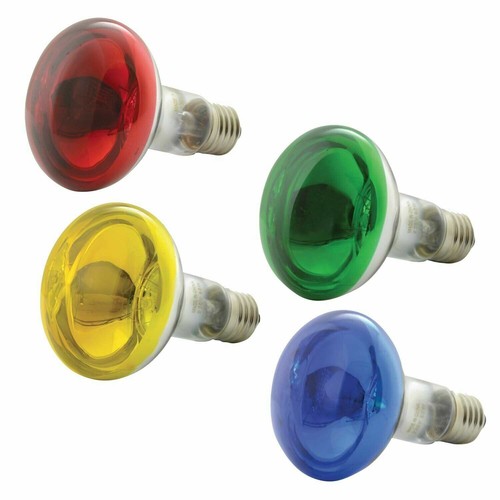 60w r80 coloured reflector - 60w,