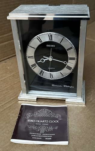 Seiko mantel clock qf144s - mantel,