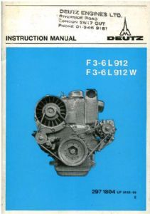 Deutz engine f3l f4l f5l - engine,