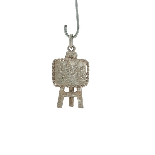 Vintage sterling silver chalk - sterling,