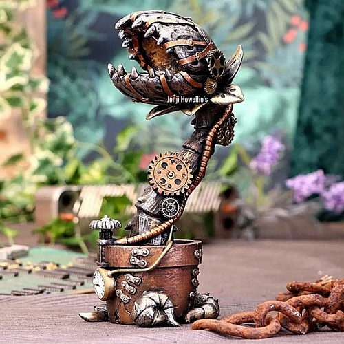 Steampunk flesh eating plant - flesh,