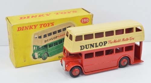 Dinky 290 double decker bus - dinky, in