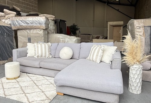Light grey blue dfs - light, corner