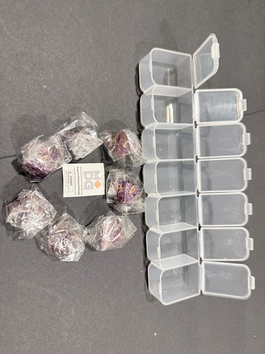Metallic dice games - metallic, engraved