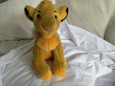 Disneyland /Walt Disney World Vintage The Lion King SIMBA Soft Toy Plush 14 Inch