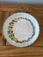 Vintage Ceramic Recipe Dish