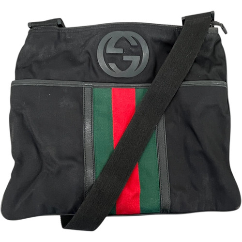 Gucci men interlocking web - men's,
